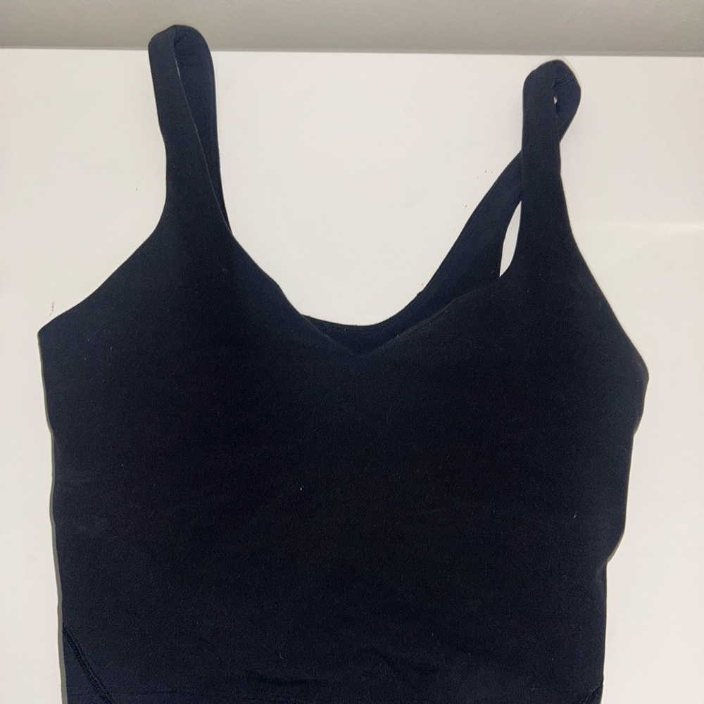 lululemon athletica Black Tank Top